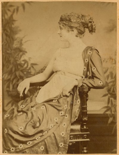 Mary Anderson, actress by English Photographer